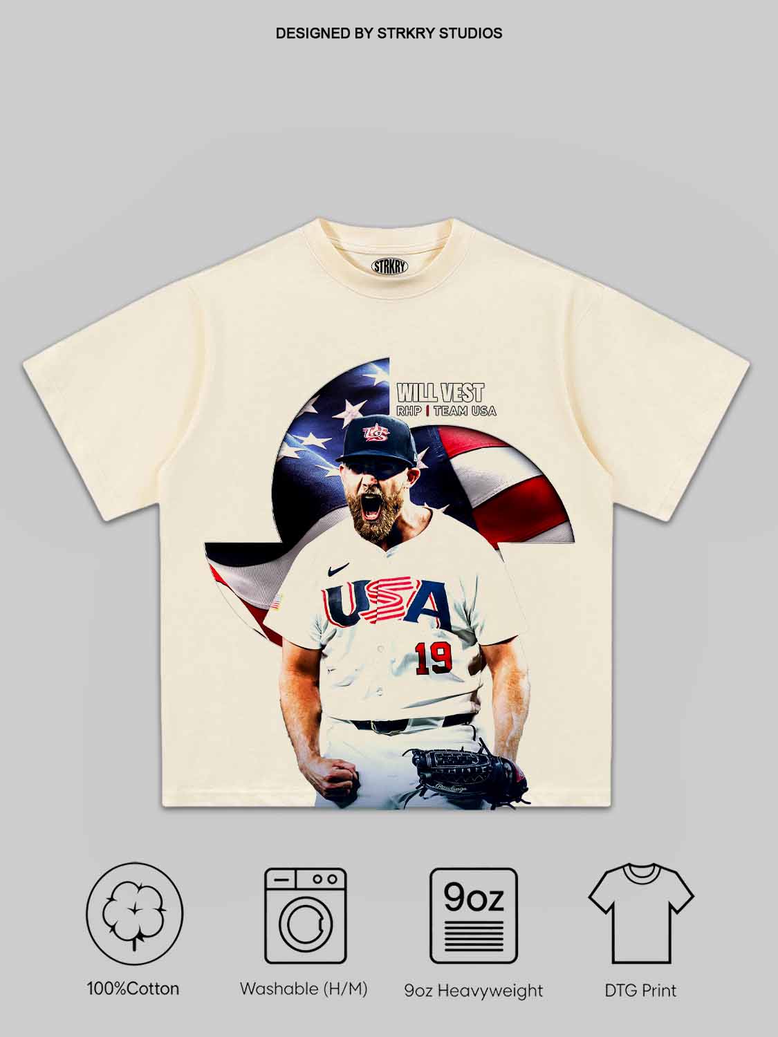 TEAM USA Will Vest Tee&Hoodie