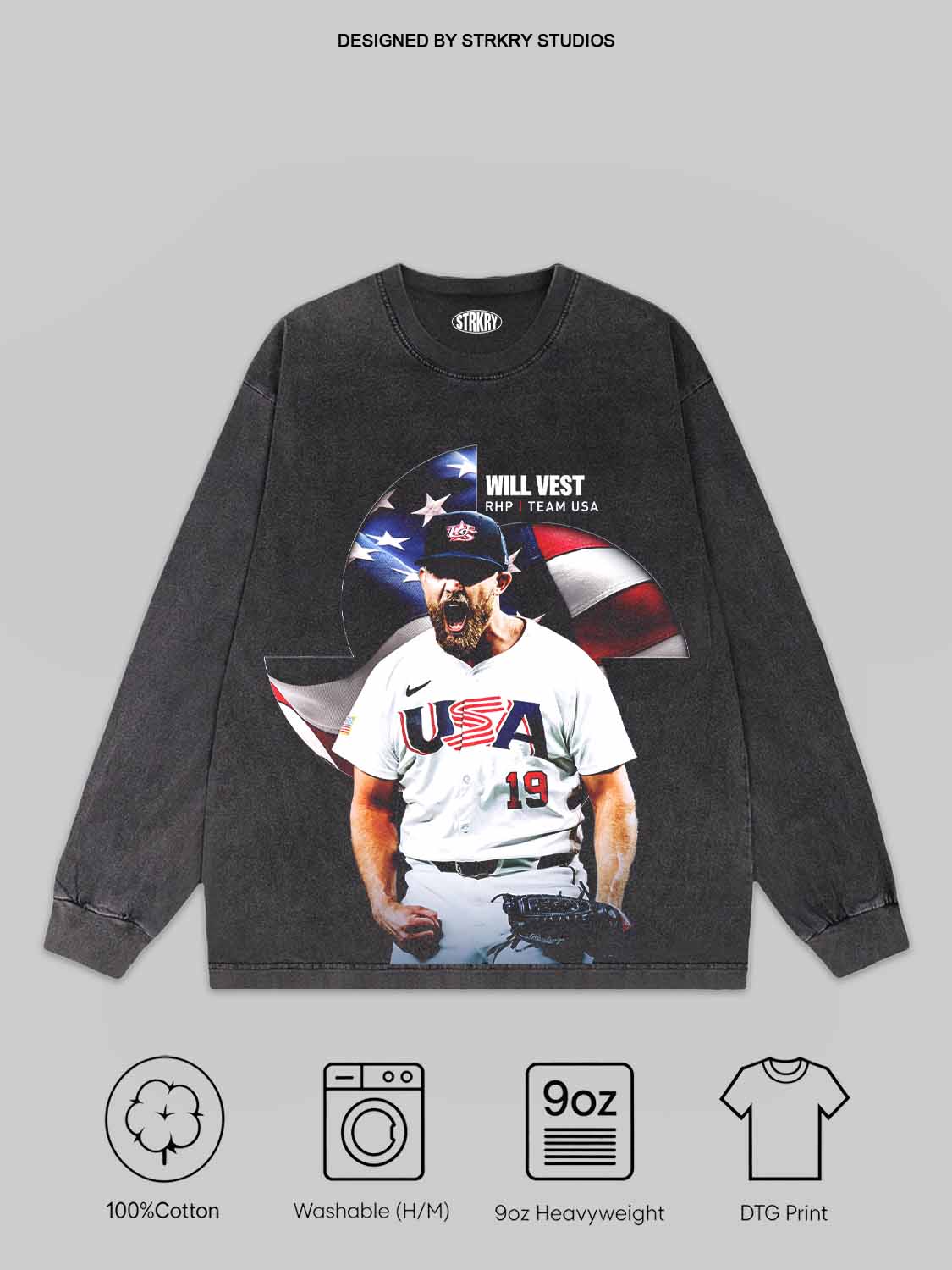 TEAM USA Will Vest Tee&Hoodie