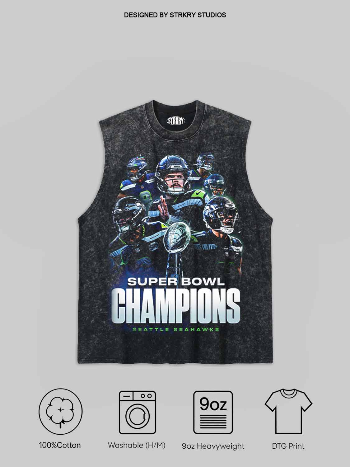 THE SEAHAWKS ARE SUPER BOWL CHAMPIONS AGAIN Tee X2