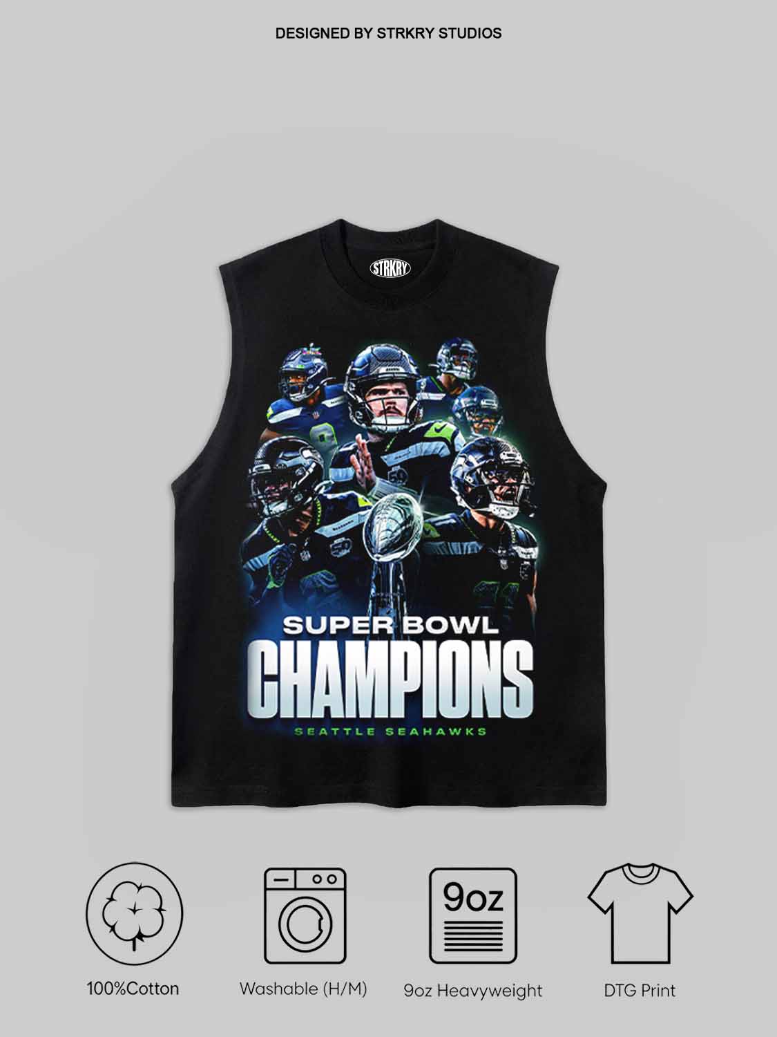 THE SEAHAWKS ARE SUPER BOWL CHAMPIONS AGAIN Tee X2