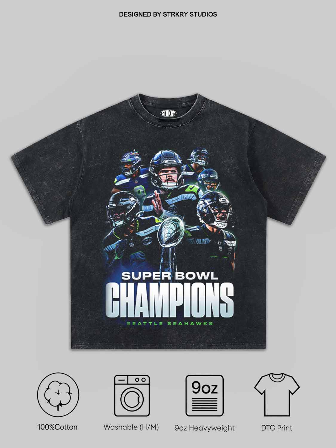 THE SEAHAWKS ARE SUPER BOWL CHAMPIONS AGAIN Tee X2