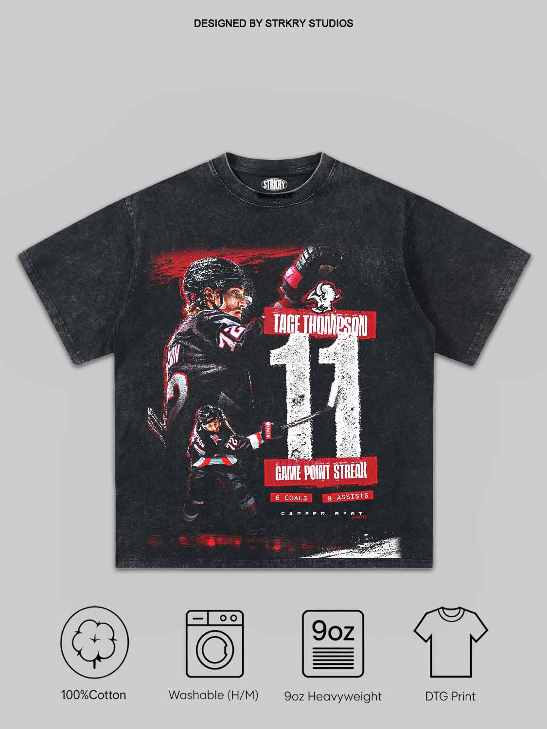 Tage Thompson Tee&Hoodie