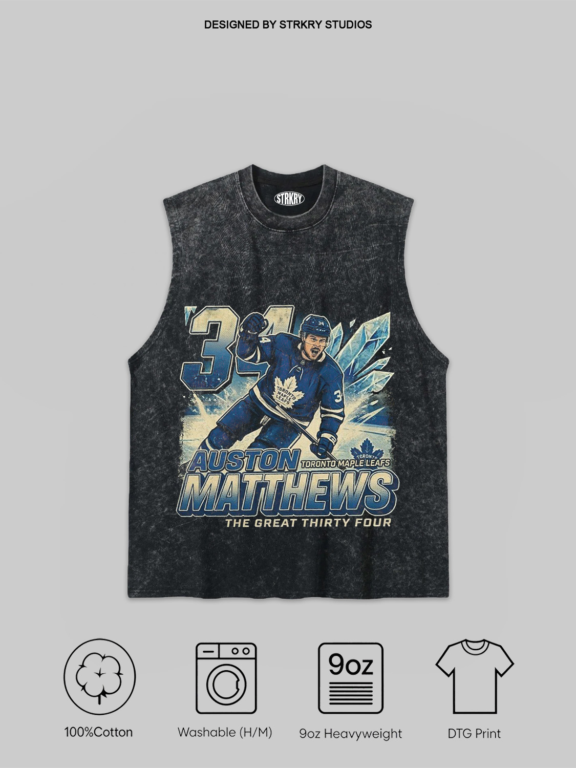 Toronto Maple Leafs Auston Matthews 34