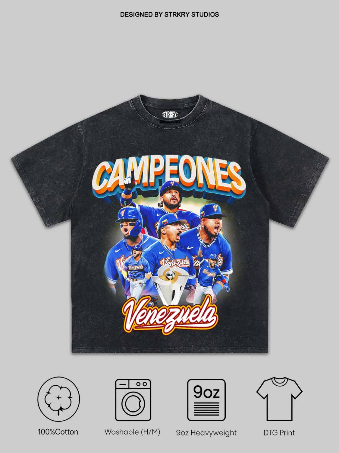 Venezuela WBC 2026 Champions Tee 