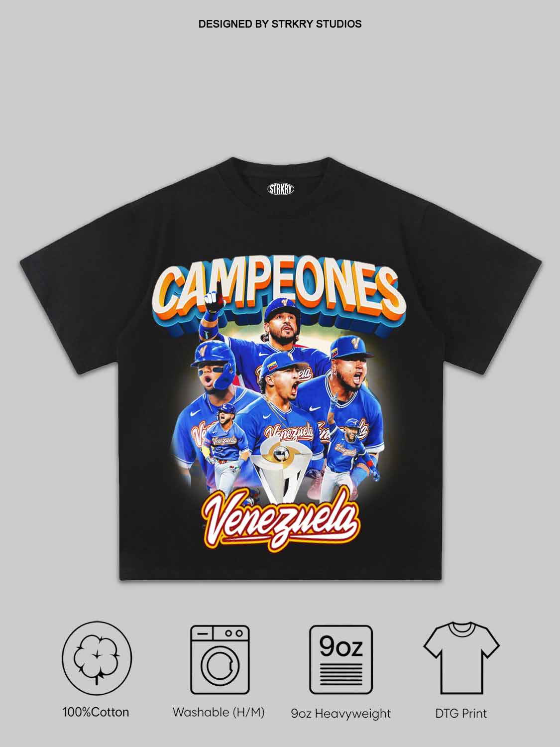 Venezuela WBC 2026 Champions Tee 