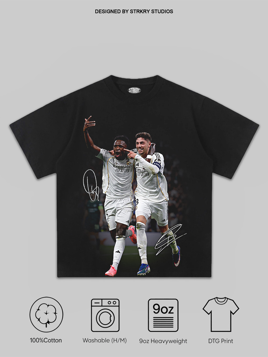 Vinícius Júnior & Federico Valverde Tee&Hoodie 1.1