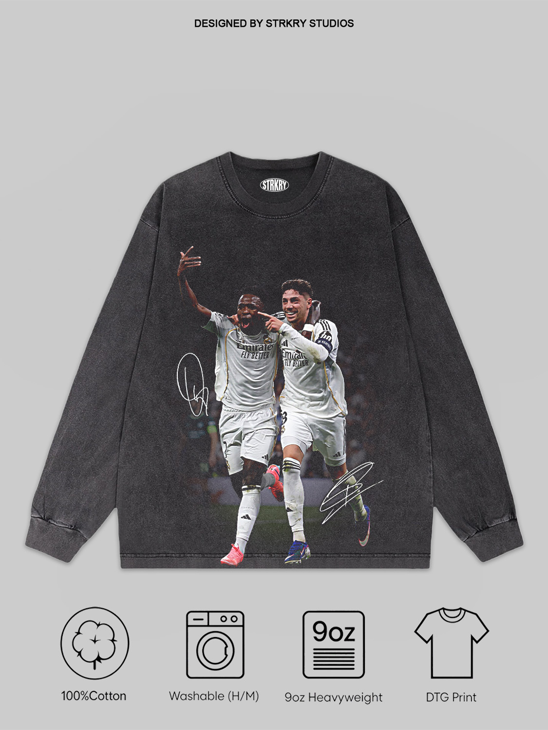 Vinícius Júnior & Federico Valverde Tee&Hoodie 1.1