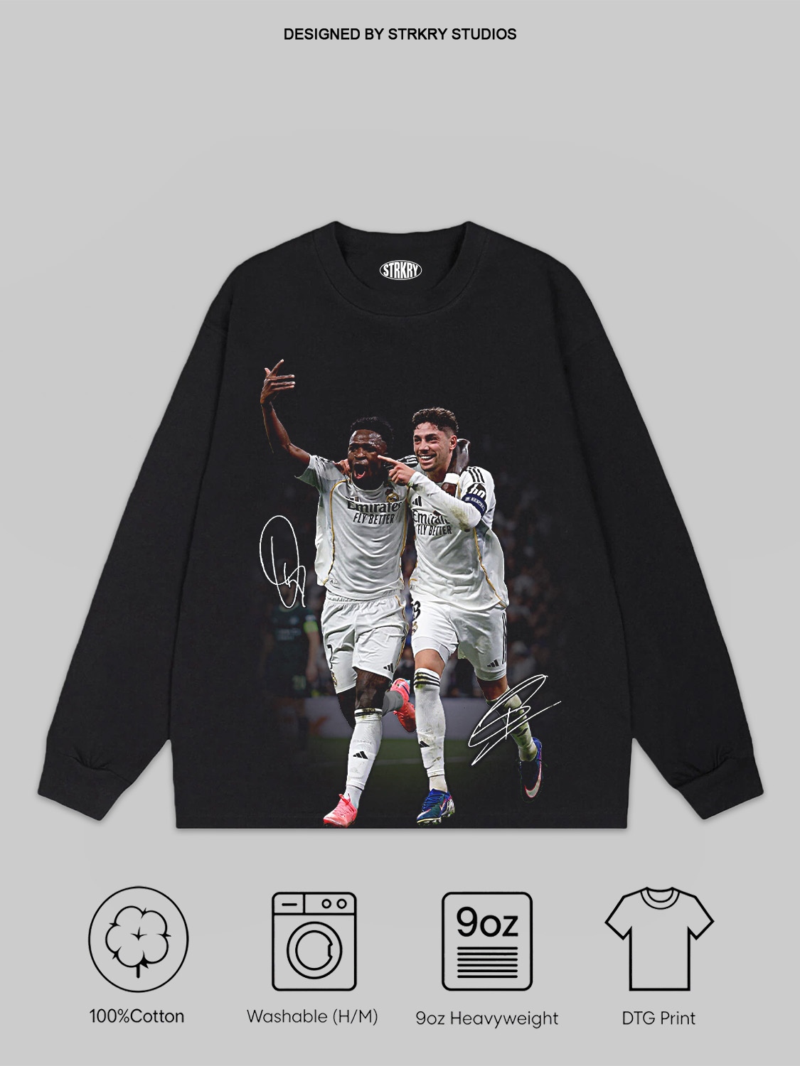 Vinícius Júnior & Federico Valverde Tee&Hoodie 1.1