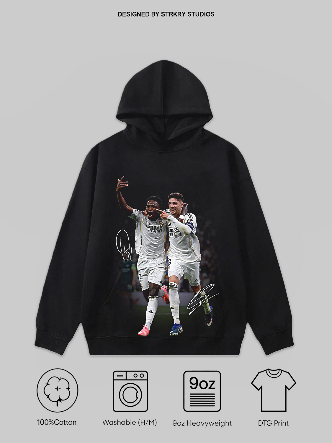 Vinícius Júnior & Federico Valverde Tee&Hoodie 1.1