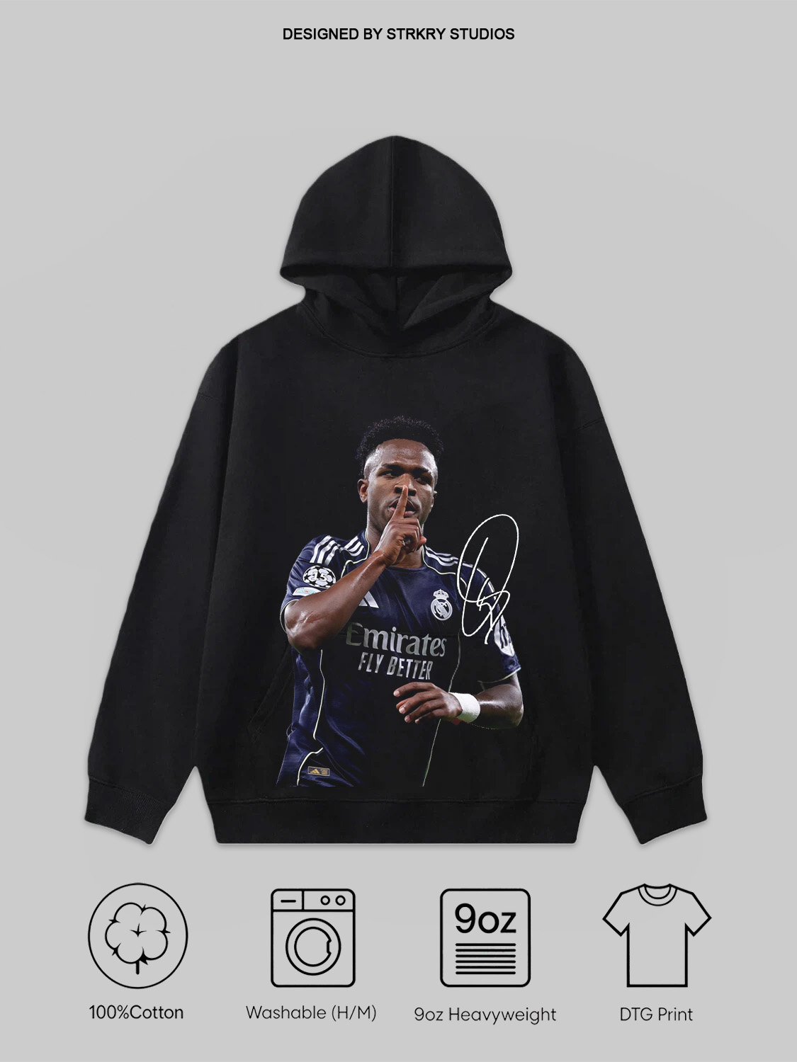 Vinicius Junior V3 Tee&Hoodie