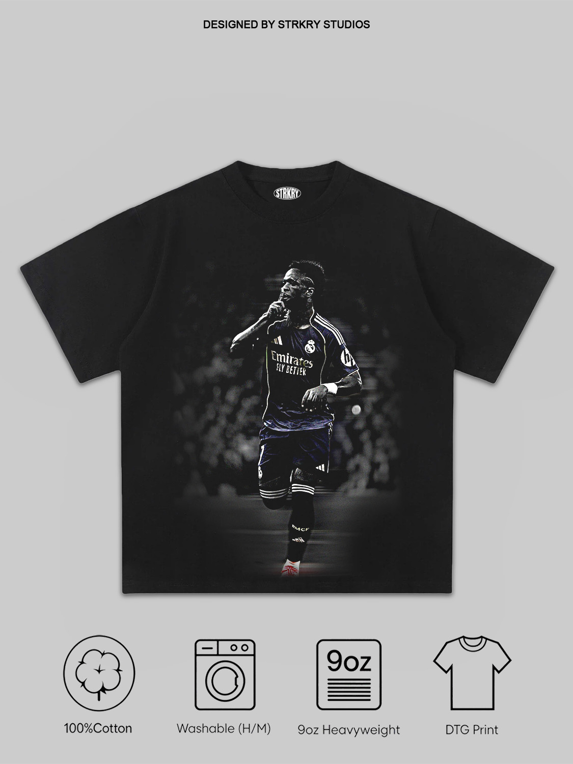 Vinicius Junior V8 Tee&Hoodie