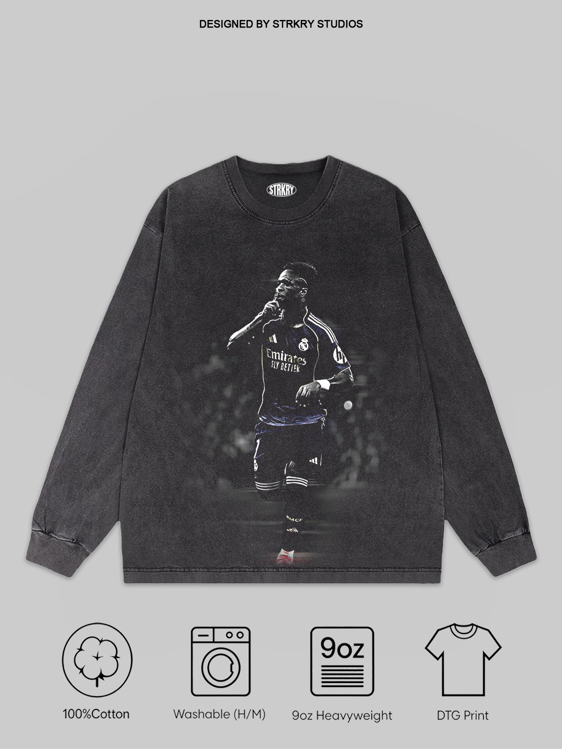 Vinicius Junior V8 Tee&Hoodie