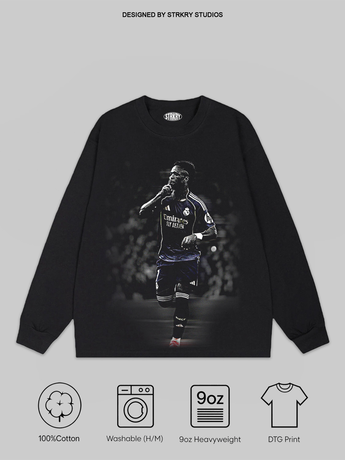 Vinicius Junior V8 Tee&Hoodie