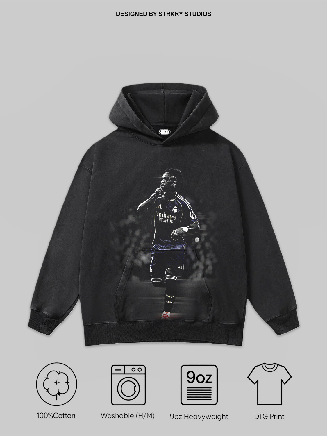 Vinicius Junior V8 Tee&Hoodie