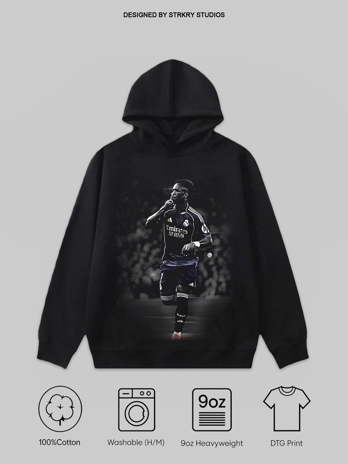 Vinicius Junior V8 Tee&Hoodie