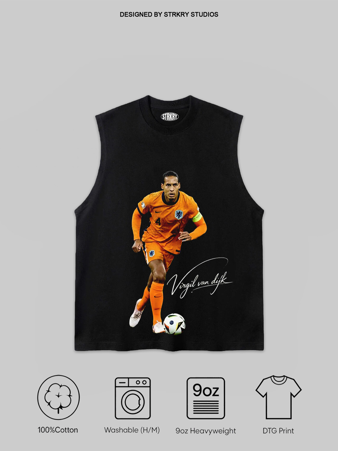 Virgil Van Dijk Tee