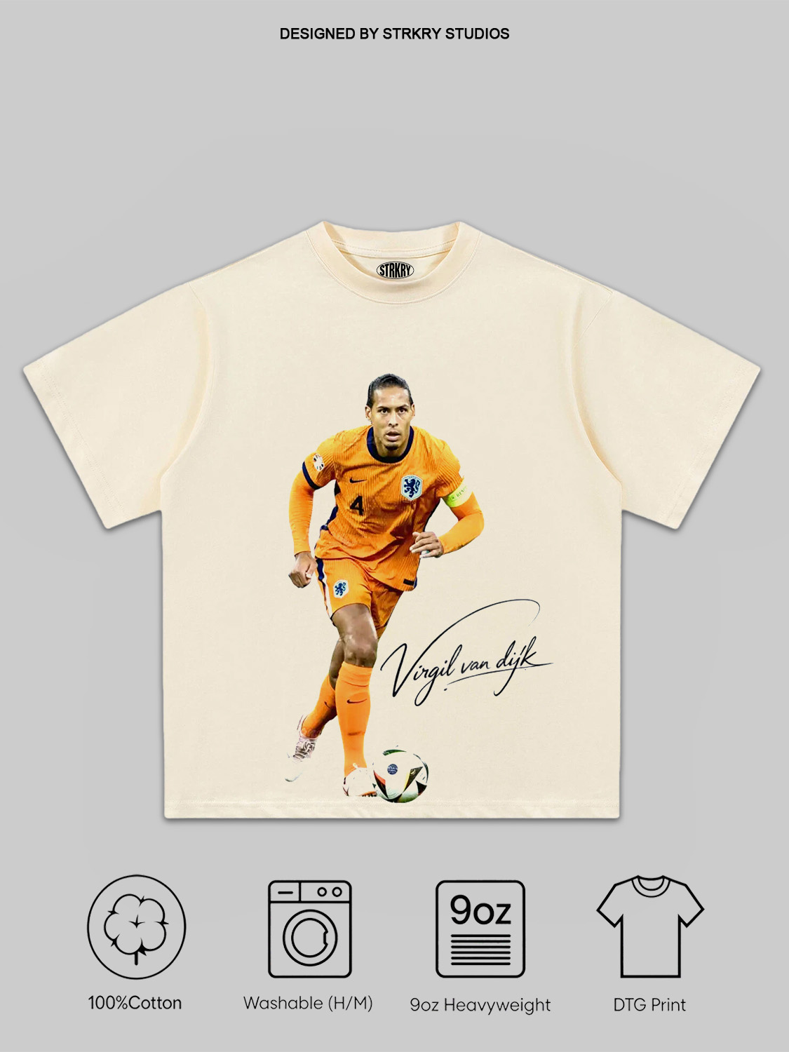 Virgil Van Dijk Tee