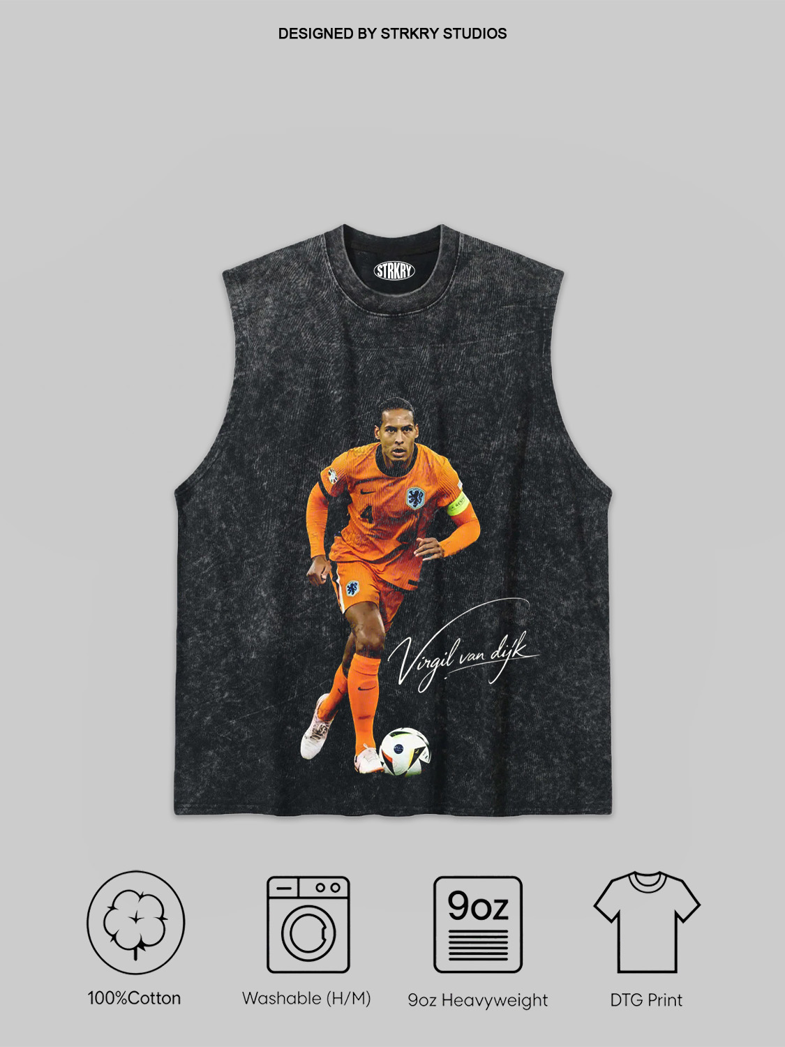 Virgil Van Dijk Tee