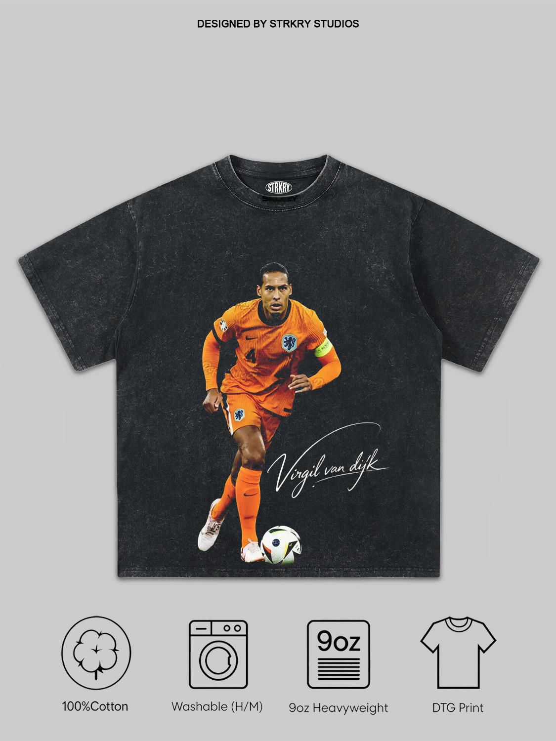 Virgil Van Dijk Tee