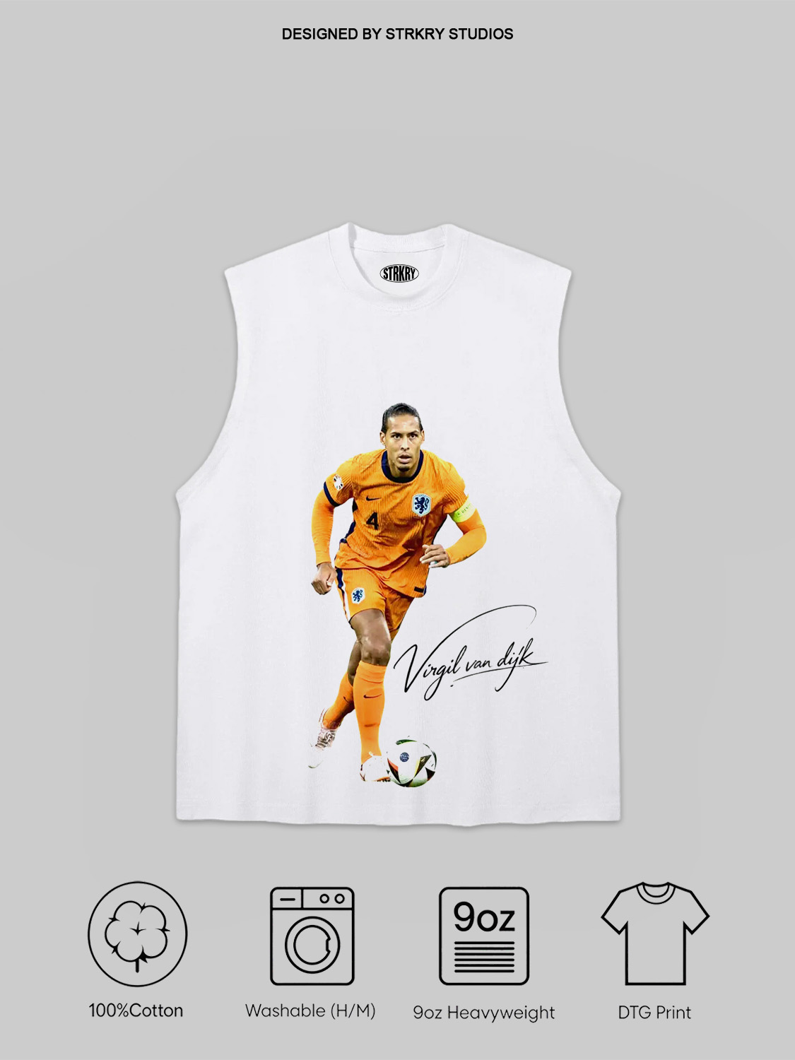 Virgil Van Dijk Tee