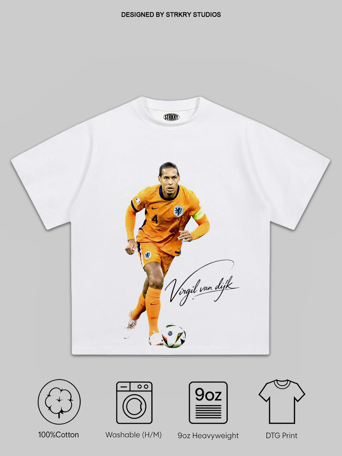 Virgil Van Dijk Tee