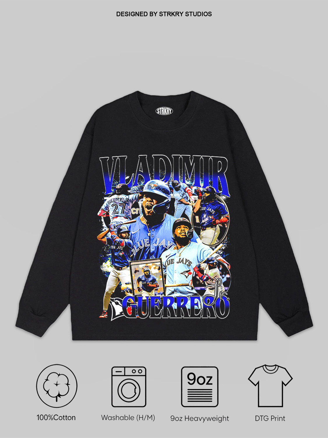 Vladimir Guerrero Jr V1 Tee&Hoodie