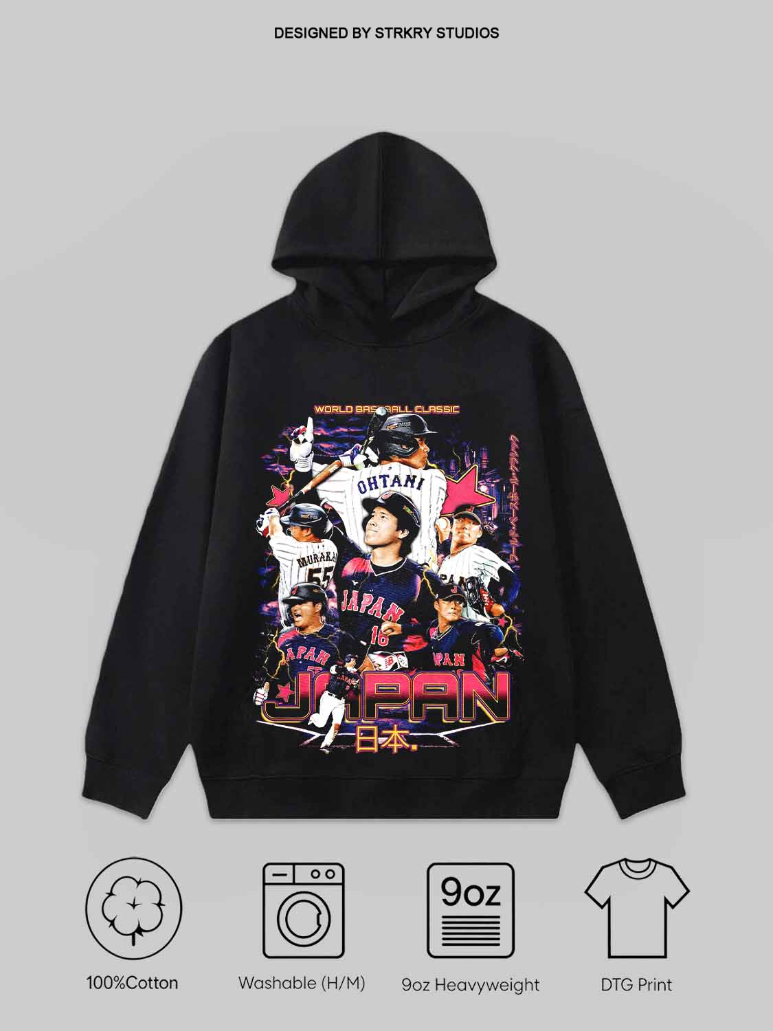 WBC JAPAN Tee&Hoodie 1.0