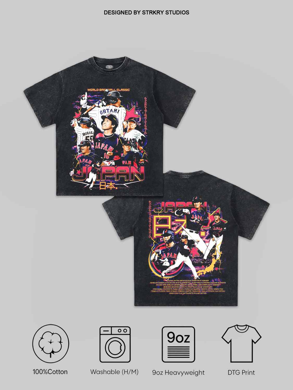 WBC JAPAN Tee&Hoodie 2.0