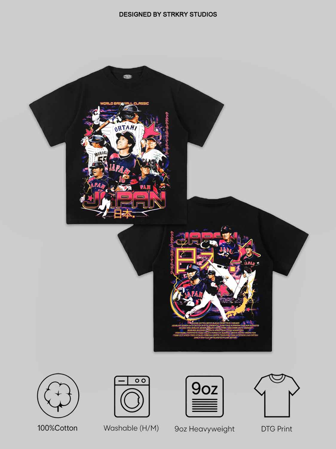 WBC JAPAN Tee&Hoodie 2.0