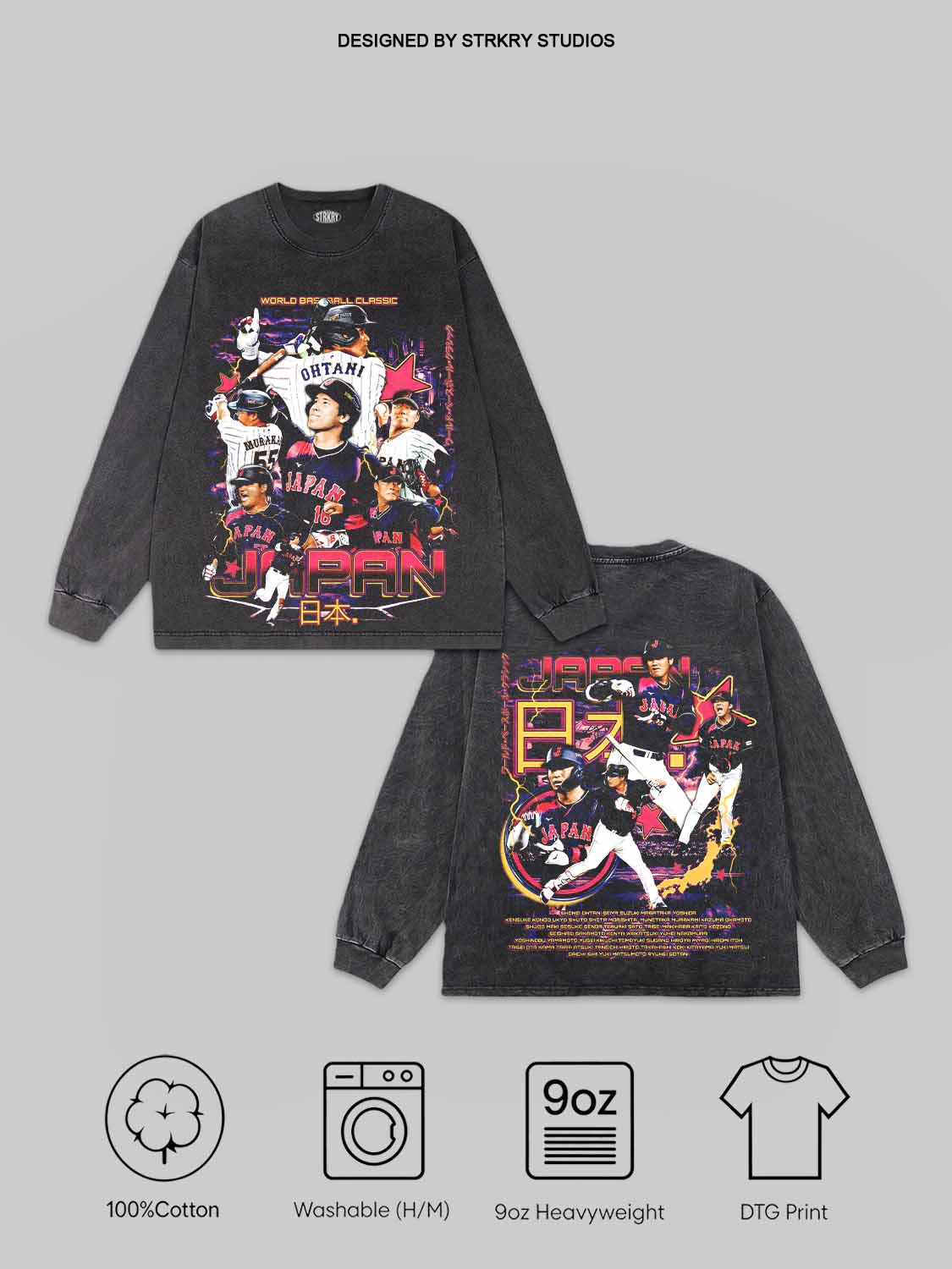 WBC JAPAN Tee&Hoodie 2.0