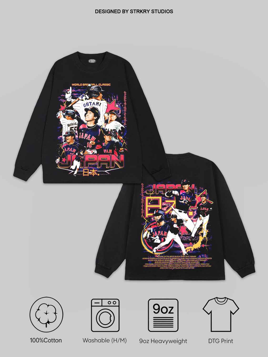 WBC JAPAN Tee&Hoodie 2.0