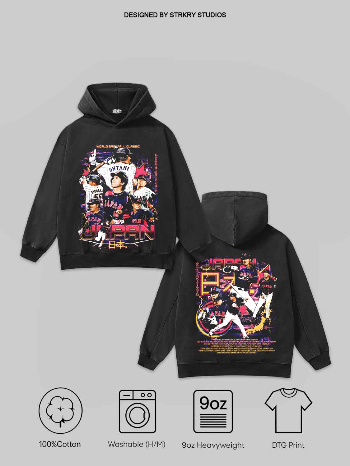 WBC JAPAN Tee&Hoodie 2.0