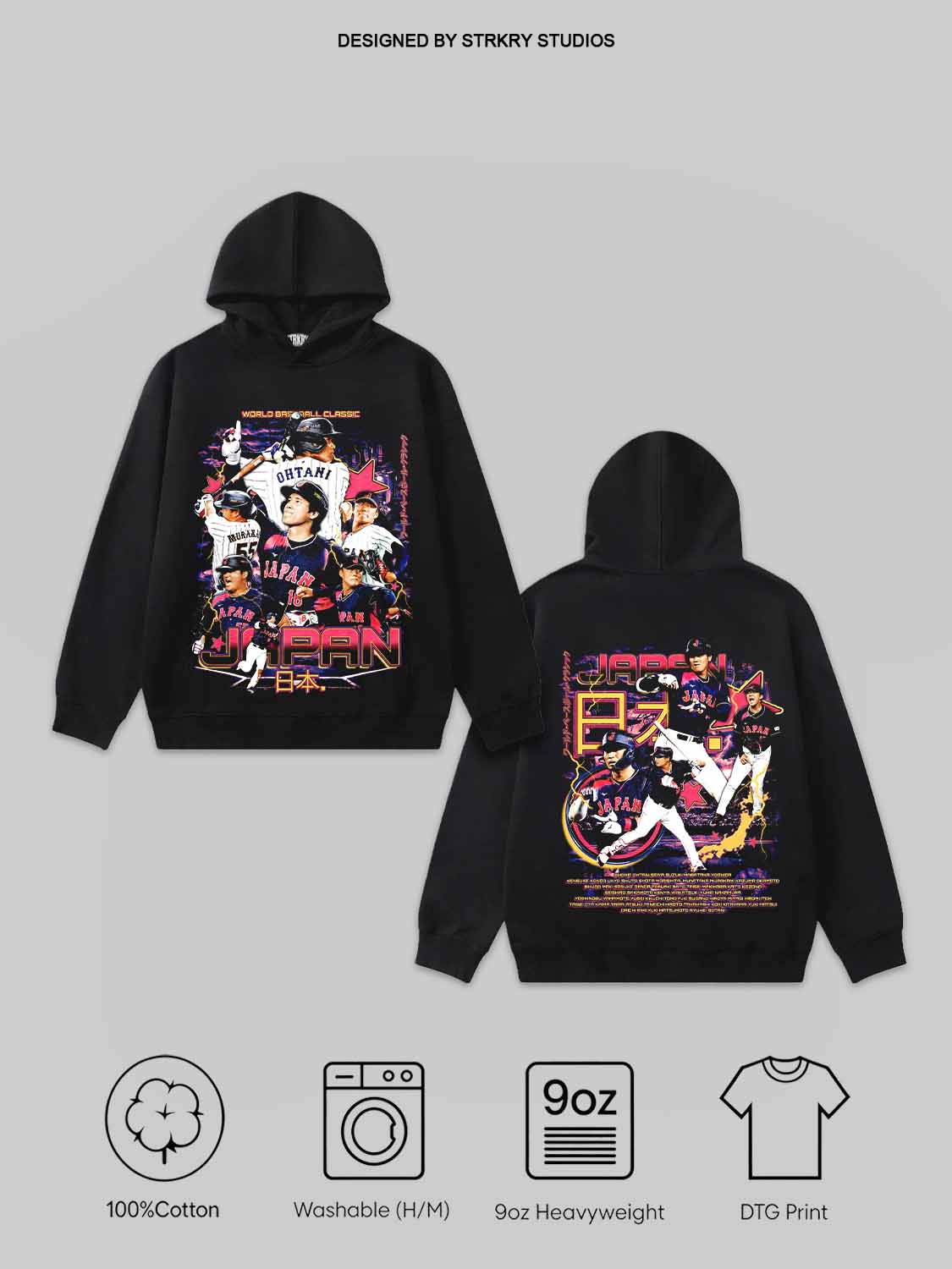 WBC JAPAN Tee&Hoodie 2.0