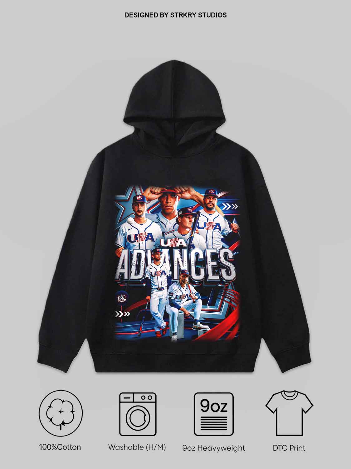 WBC TEAM USA 2.0 Tee&Hoodie