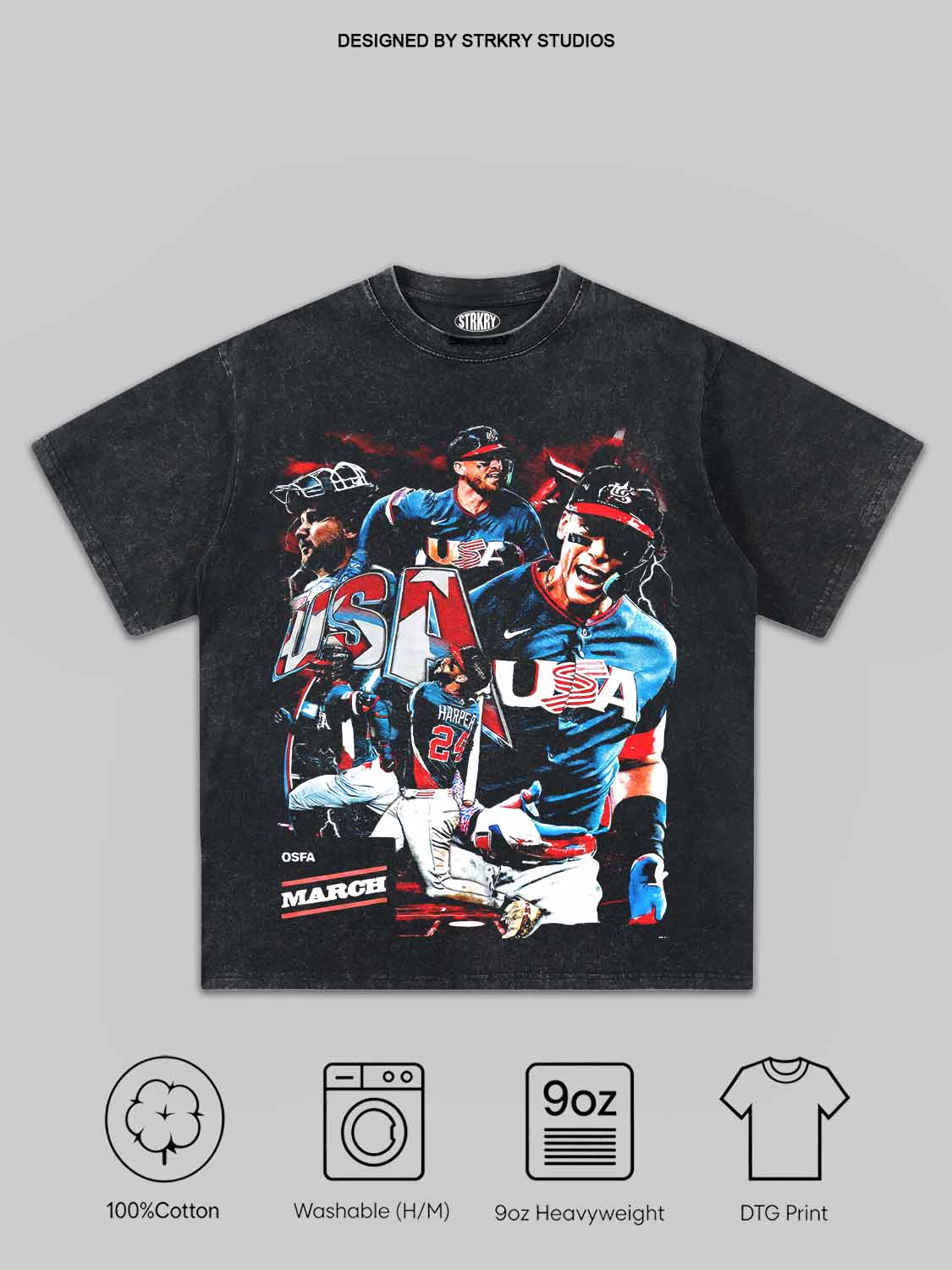 WBC USA Tee&Hoodie 3.0