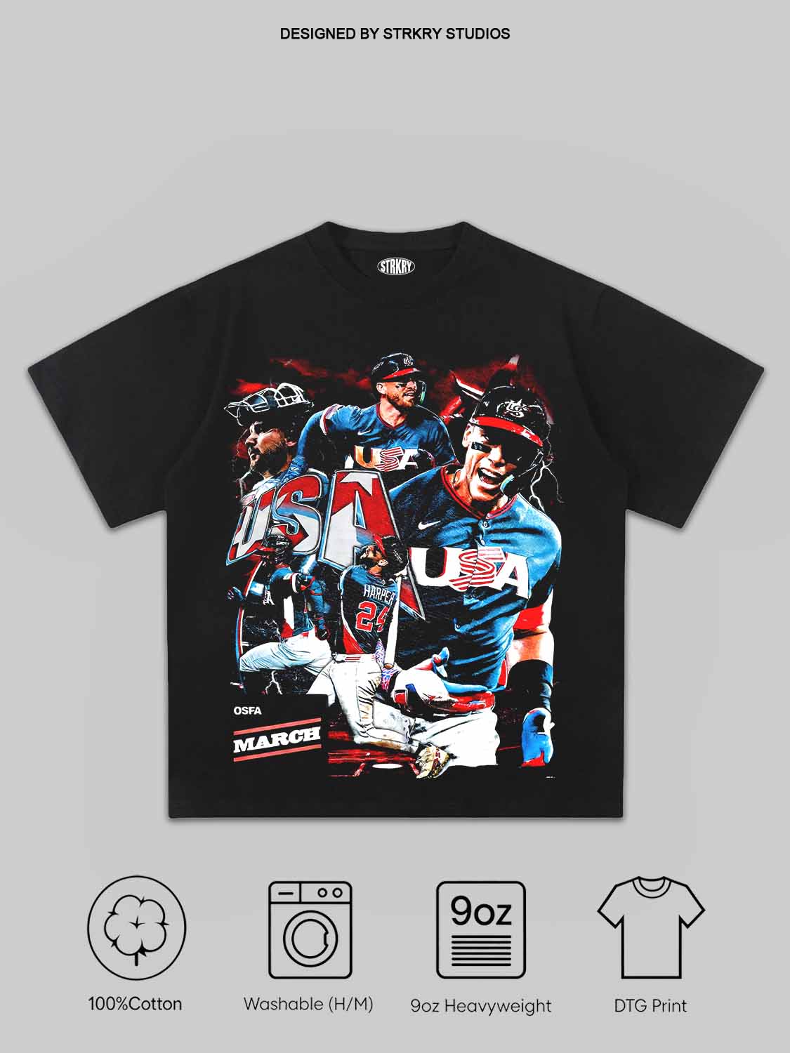 WBC USA Tee&Hoodie 3.0