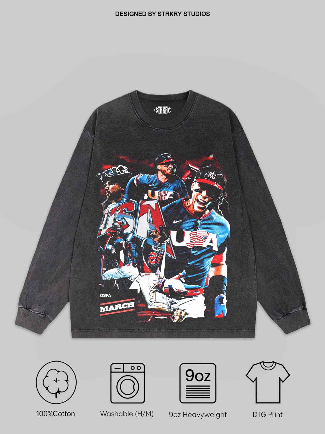 WBC USA Tee&Hoodie 3.0