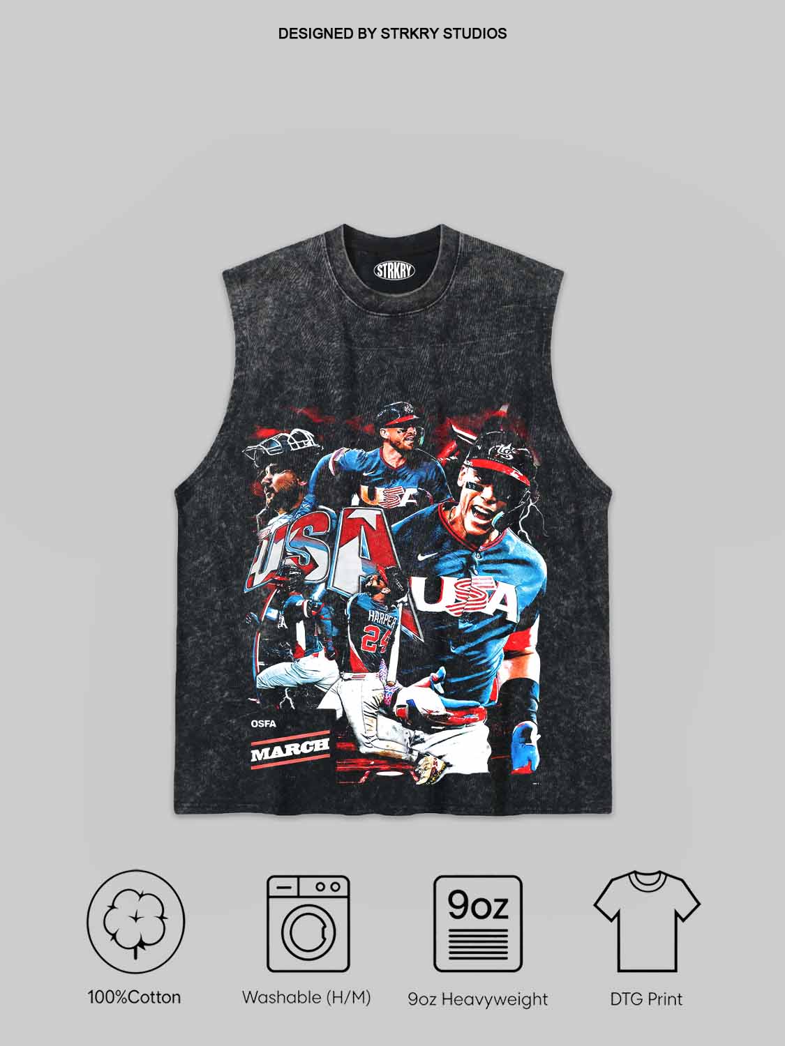 WBC USA Tee&Hoodie 3.0