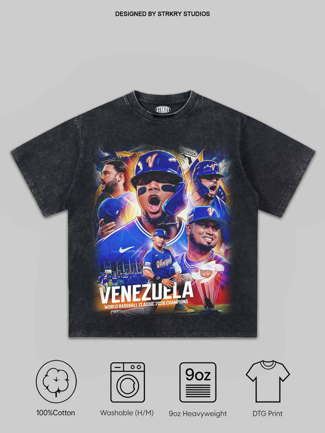 WBC Venezuela Champion 2026 V1 Tee&Hoodie