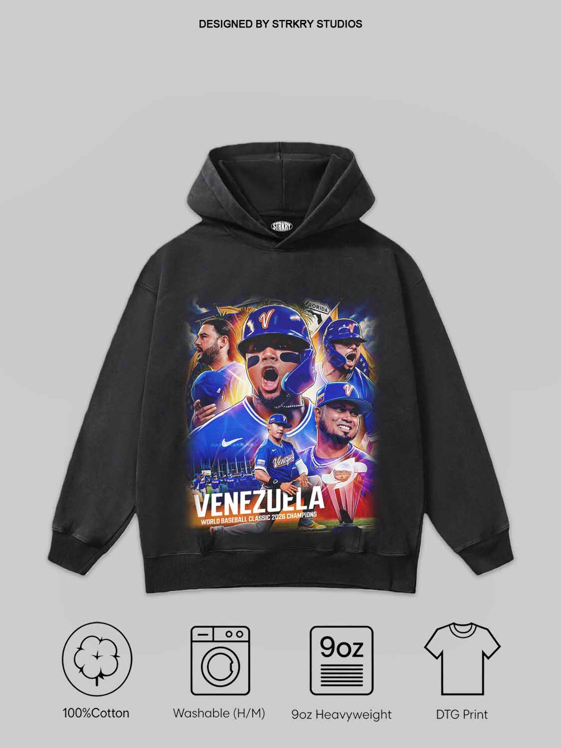WBC Venezuela Champion 2026 V1 Tee&Hoodie