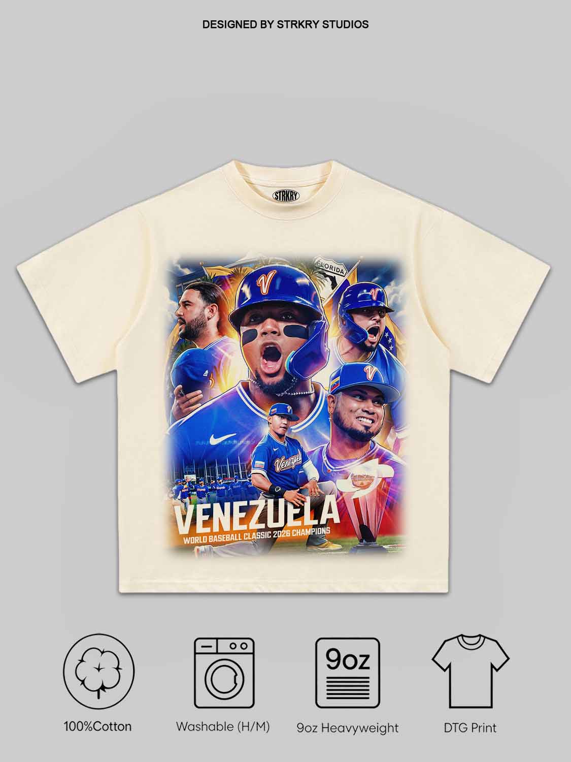 WBC Venezuela Champion 2026 V1 Tee&Hoodie