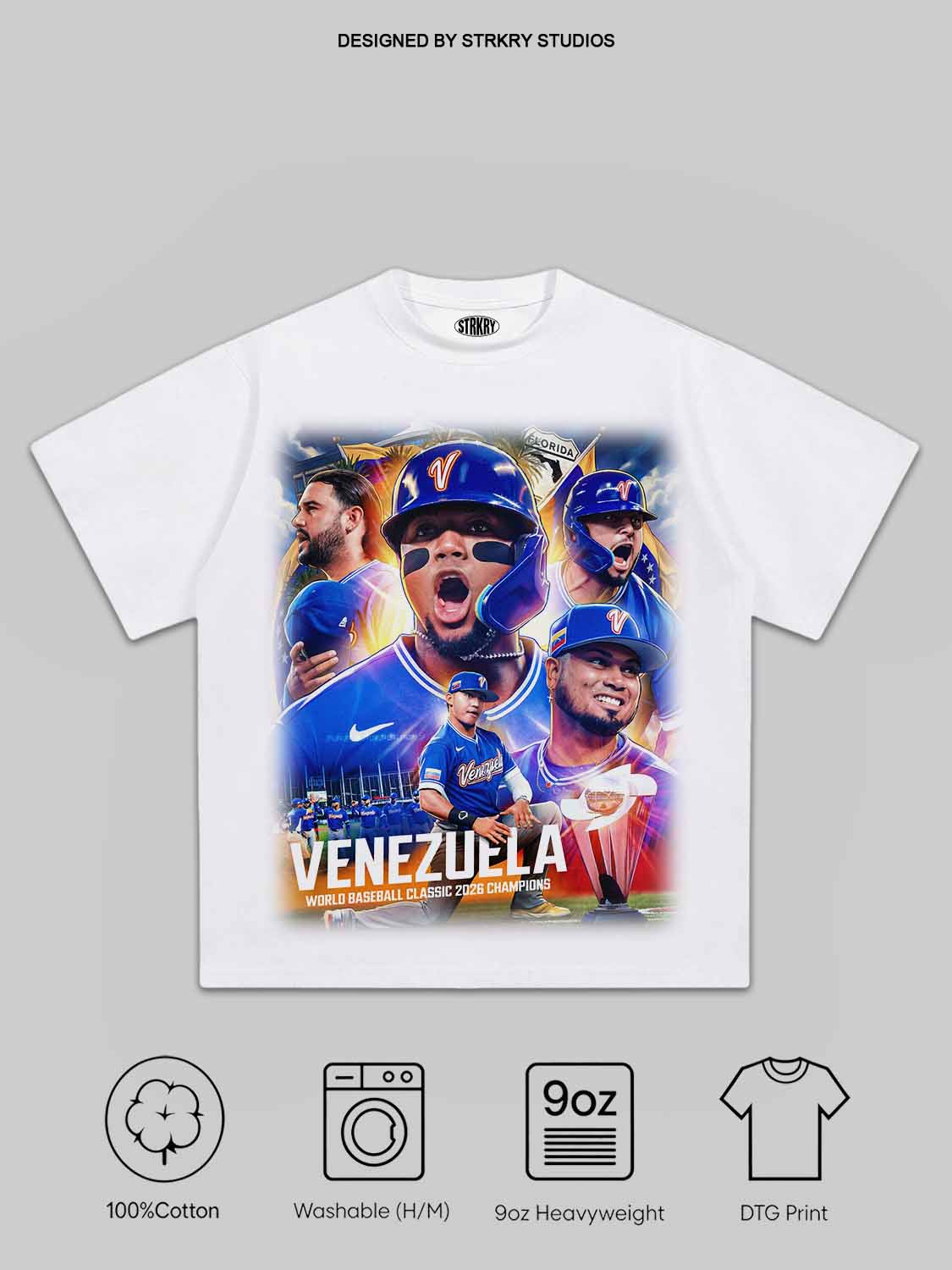 WBC Venezuela Champion 2026 V1 Tee&Hoodie