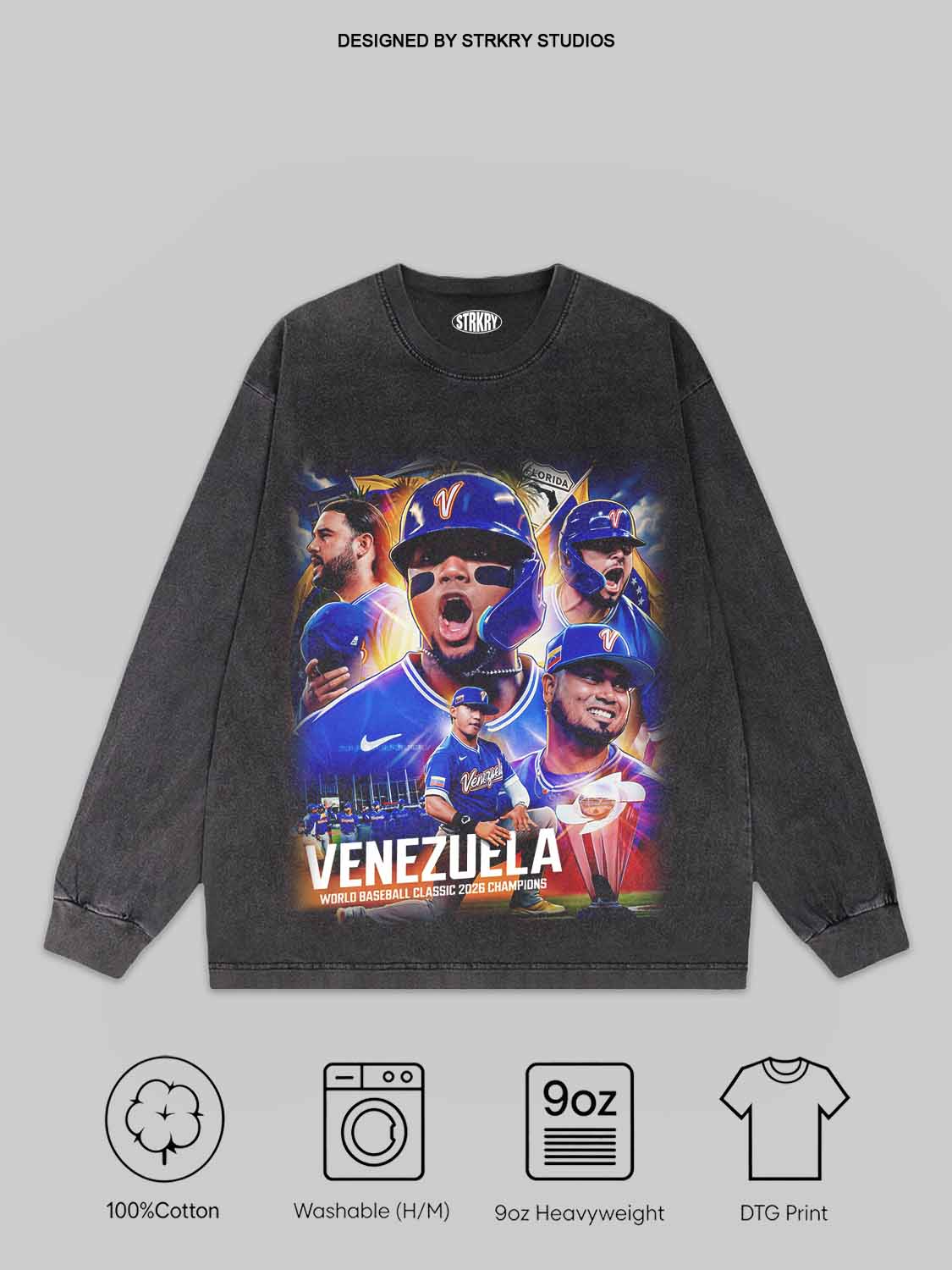 WBC Venezuela Champion 2026 V1 Tee&Hoodie
