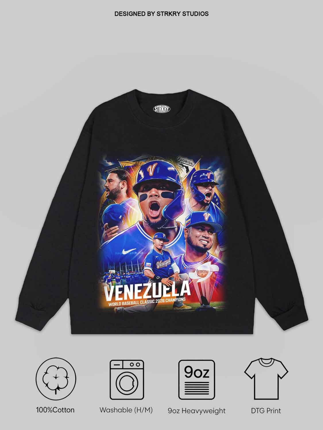 WBC Venezuela Champion 2026 V1 Tee&Hoodie