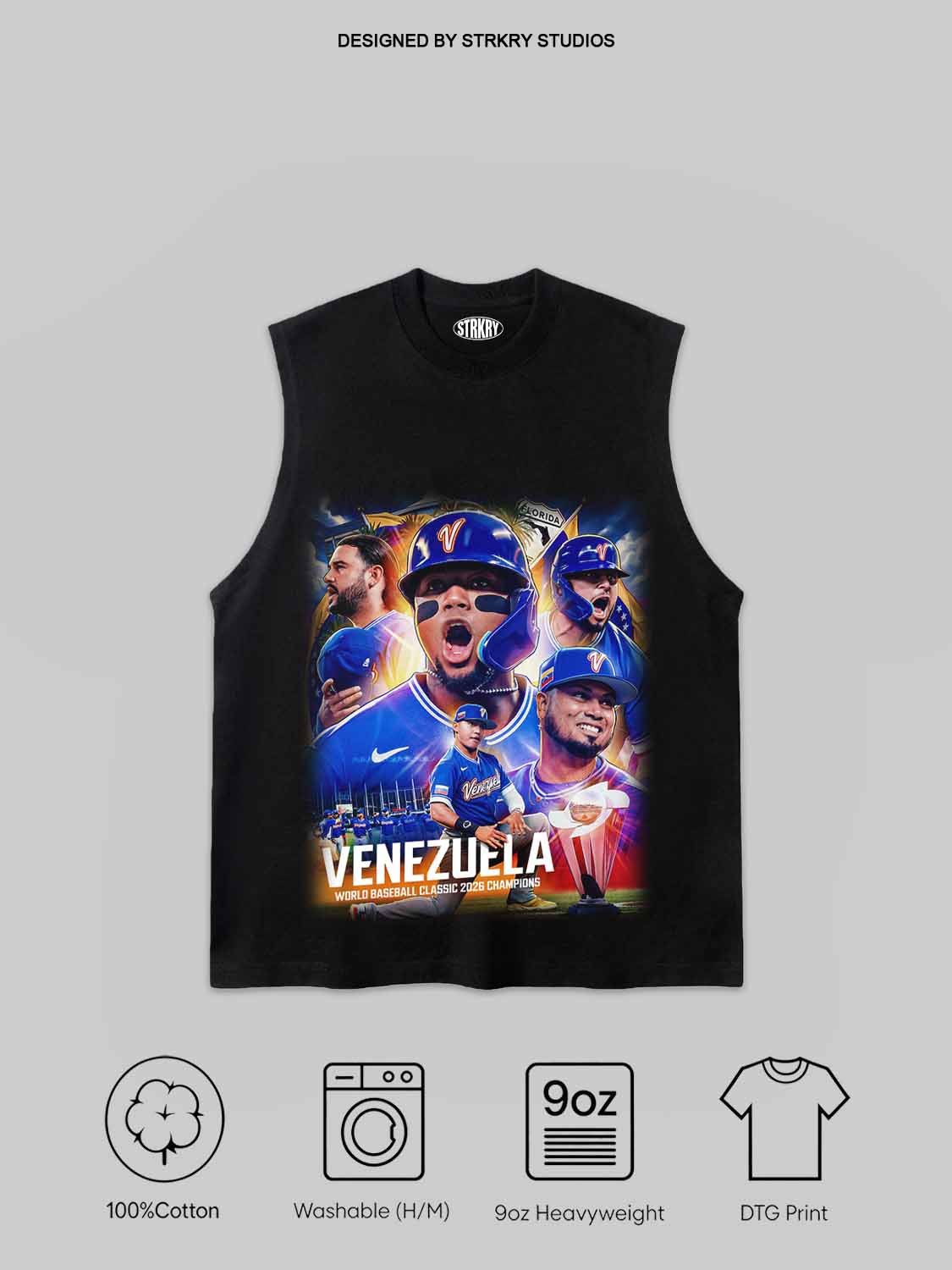 WBC Venezuela Champion 2026 V1 Tee&Hoodie