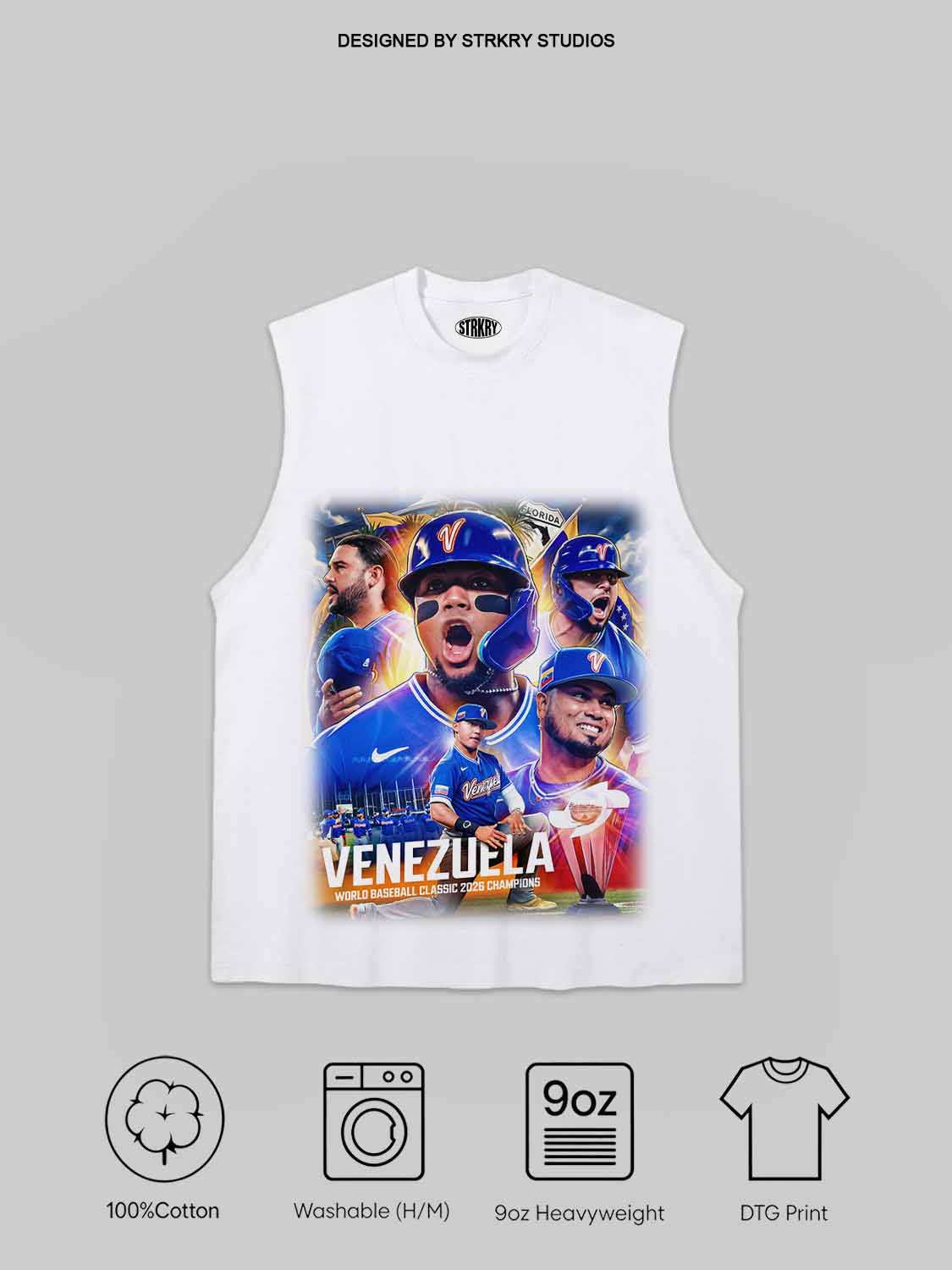 WBC Venezuela Champion 2026 V1 Tee&Hoodie