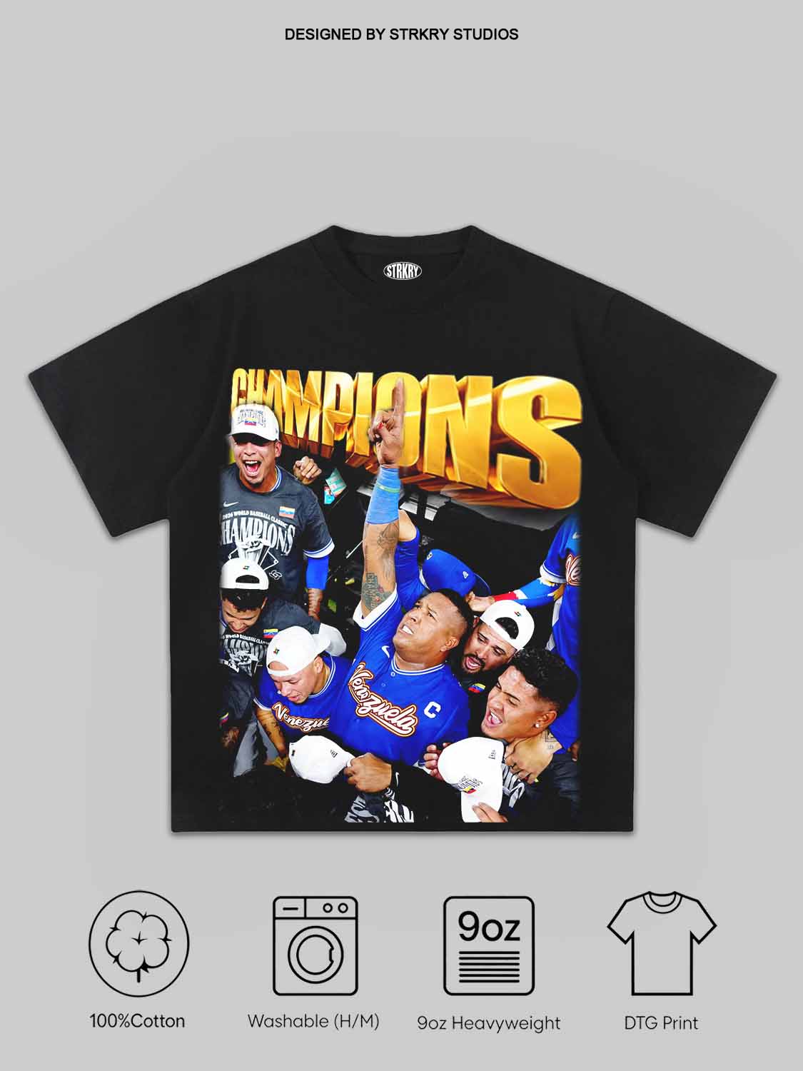 WBC Venezuela Champion 2026 V11 Tee&Hoodie