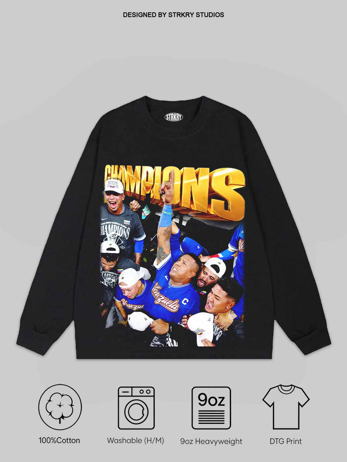 WBC Venezuela Champion 2026 V11 Tee&Hoodie