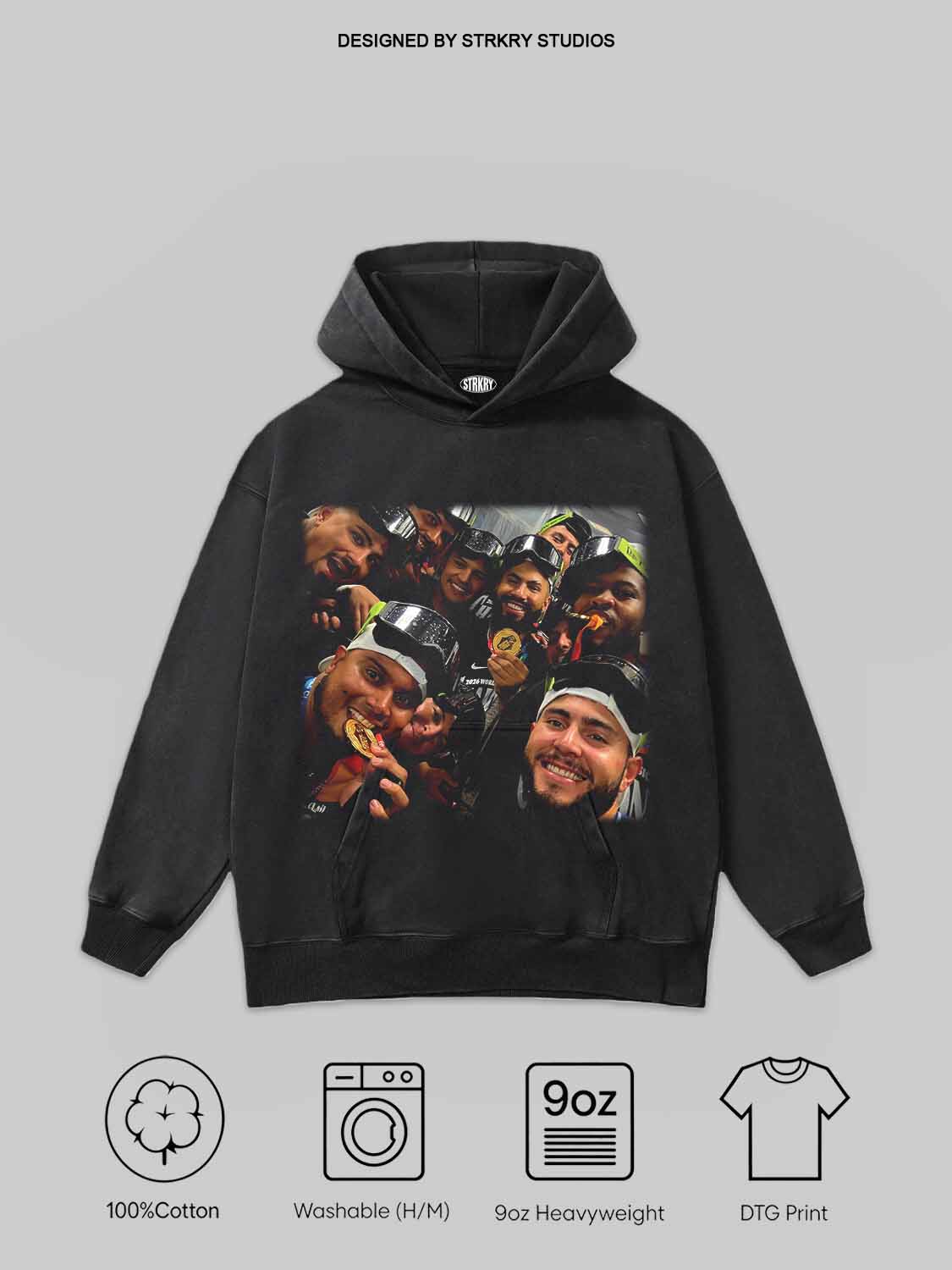 WBC Venezuela Champion 2026 V12  Tee&Hoodie