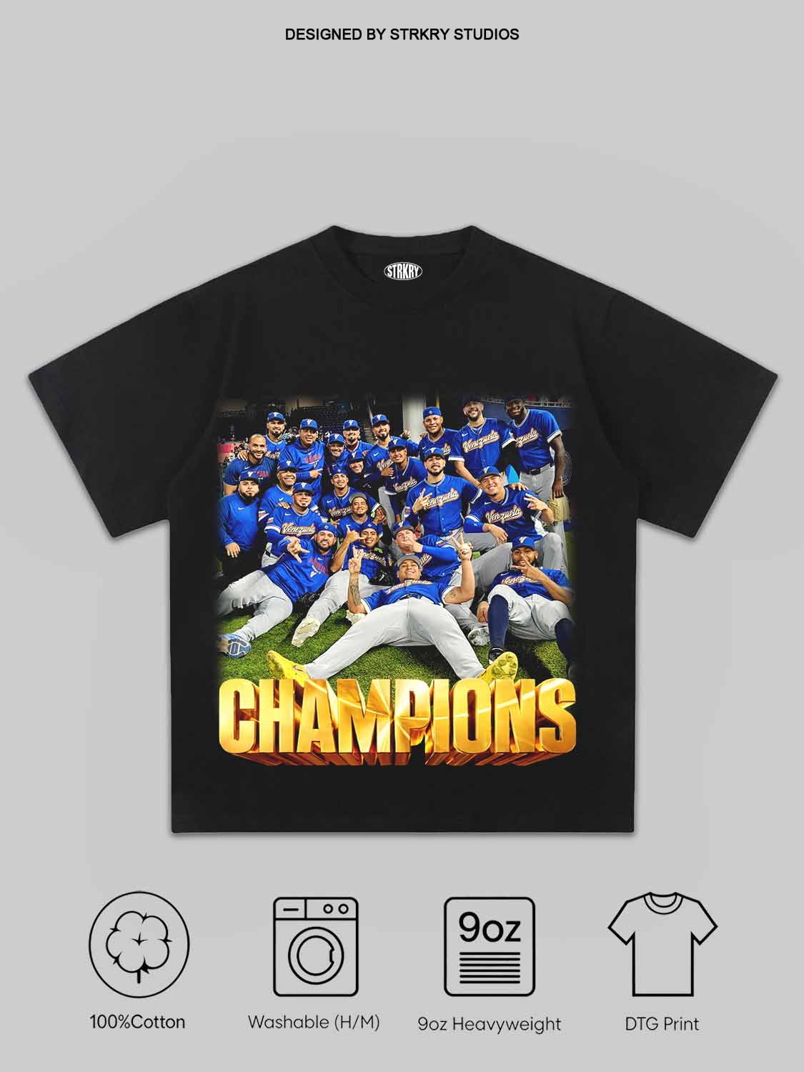 WBC Venezuela Champion 2026 V14  Tee&Hoodie